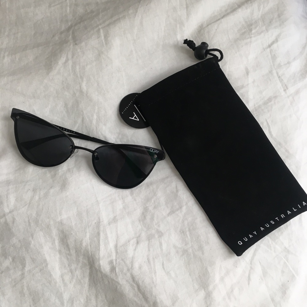 NWT QUAY Australia Lady Luck Cat Eye Sunglasses